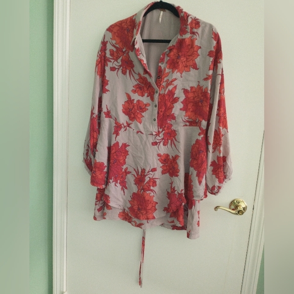 Women's Free people floral printed shake it dress - Picture 8 of 11